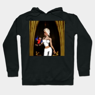 cartoon girl Hoodie